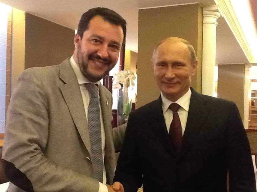 Salvini e Putin